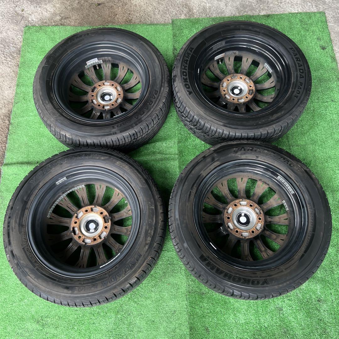 ヨコハマ PARADA ハイエースホイールタイヤ139.7 215/60R17C