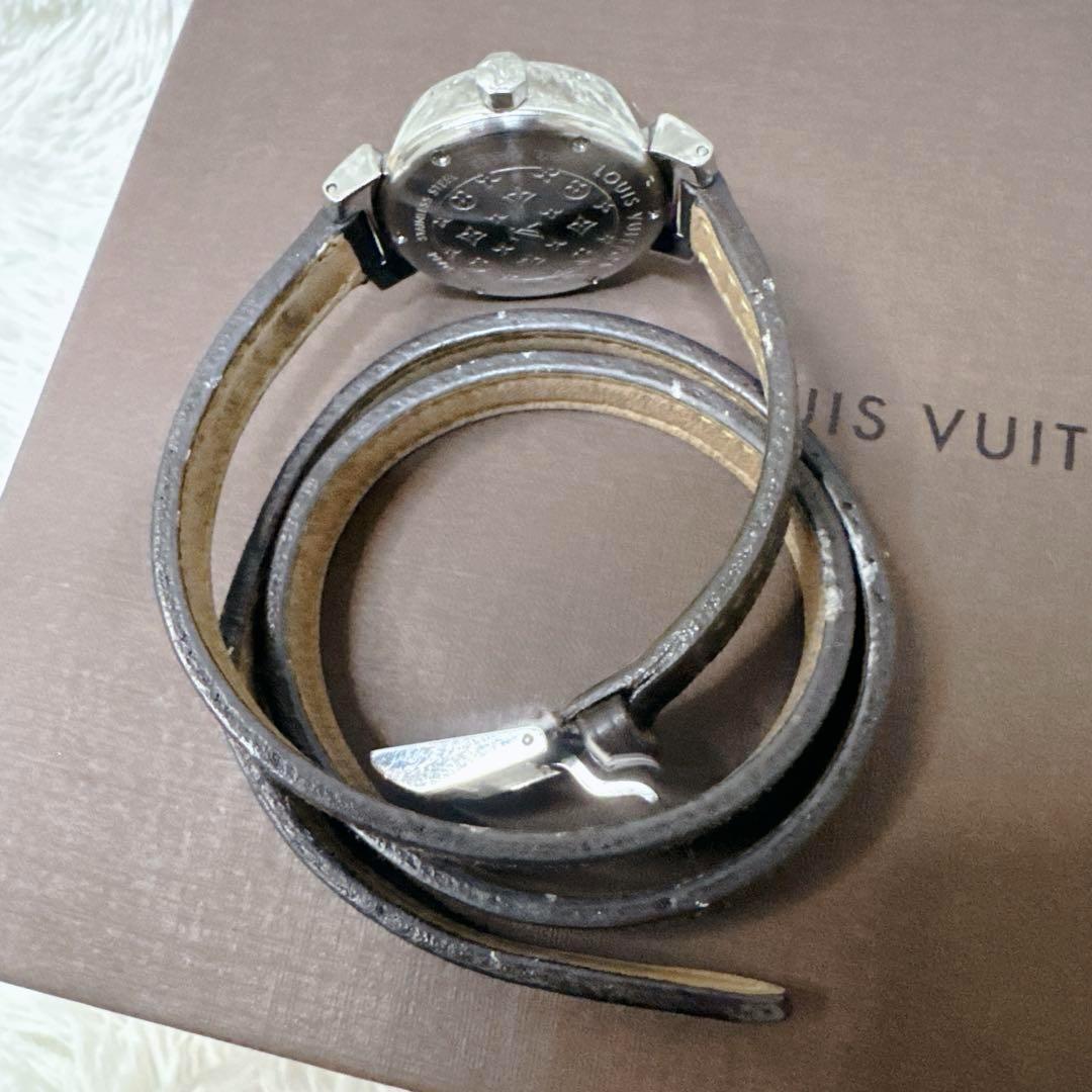 LOUIS VIITTON ルイ・ヴィトン クォーツ腕時計 ブラウン 替ベルト付 LOUIS VIITTON ルイ・ヴィトン クォーツ腕時計 ブラウン 替ベルト付