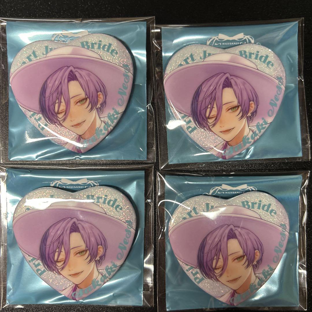 榊ネス にじさんじ PrismHeart 缶バッジ まとめ売り - メルカリ