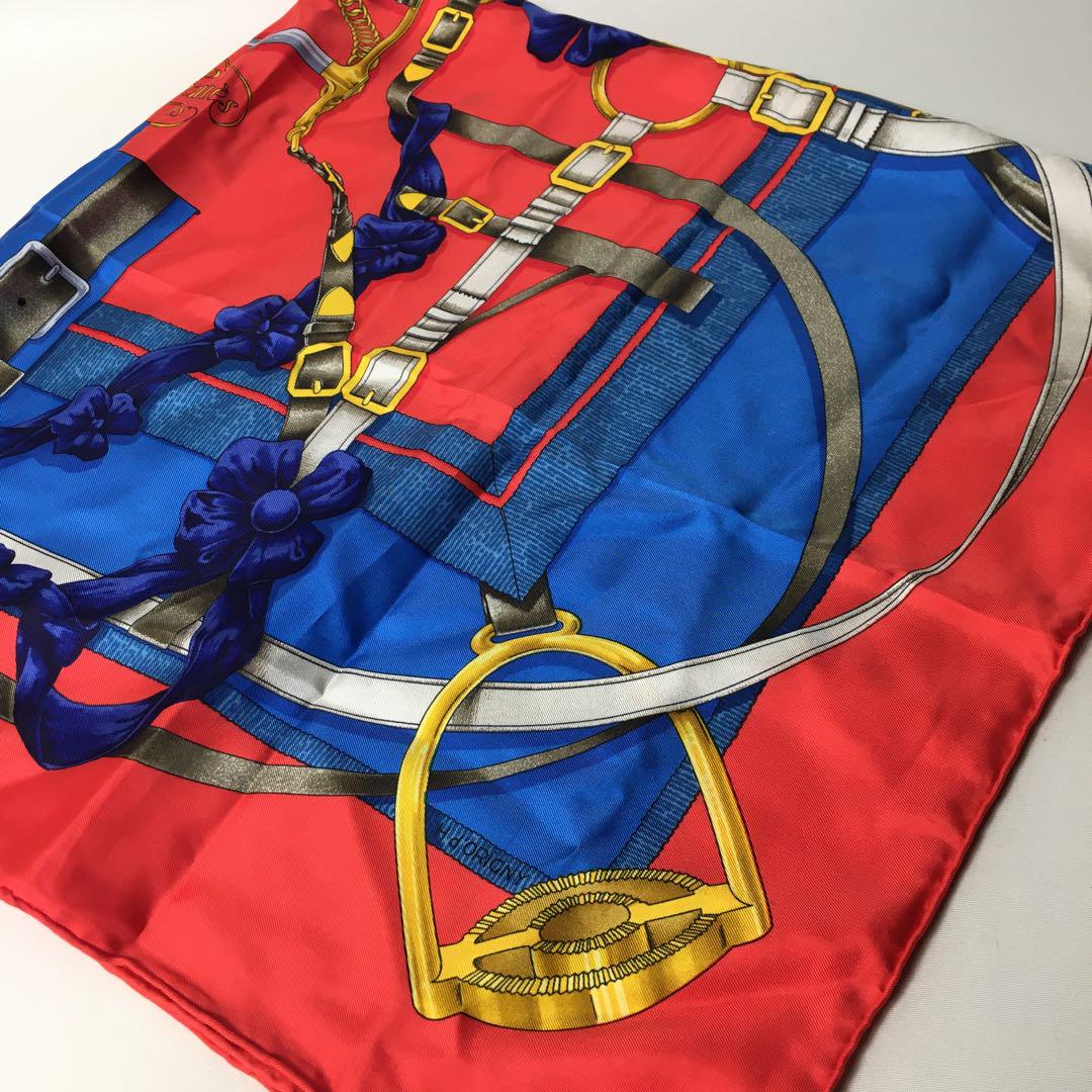 HERMES - 2506-176｜美品｜エルメス カレ 90 スカーフ シルク