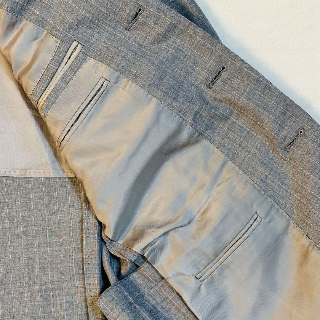Zegna ゼニア ROMAライン 高機能ジャケット 46C 背抜き グレー系