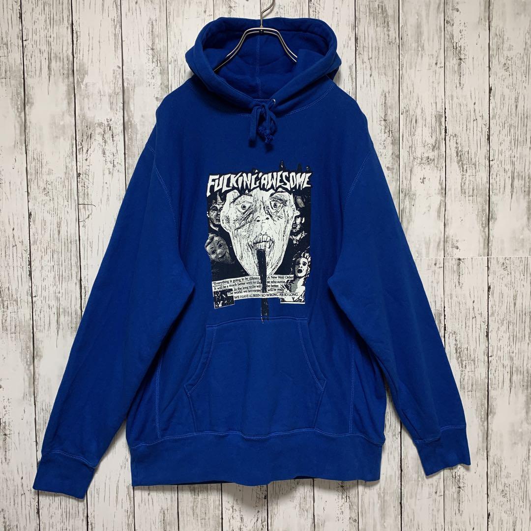 入手困難】fucking awesome ロゴ 人気デザイン ゆるだぼ - メルカリ 豊富な品 【入手困難】fucking awesome 美品. ゆるだぼ 人気デザイン ロゴ パーカー
