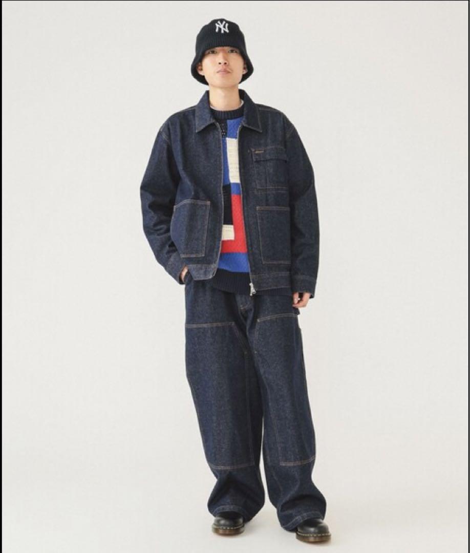 UNIVERSAL OVERALL beams 別注デニムパンツ auralee