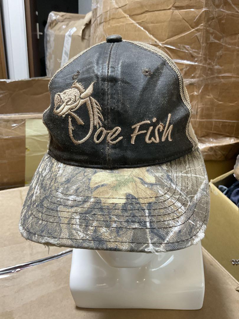 帽子 [0] JOE FISH LEATHER CAMO MESH TRUCKER