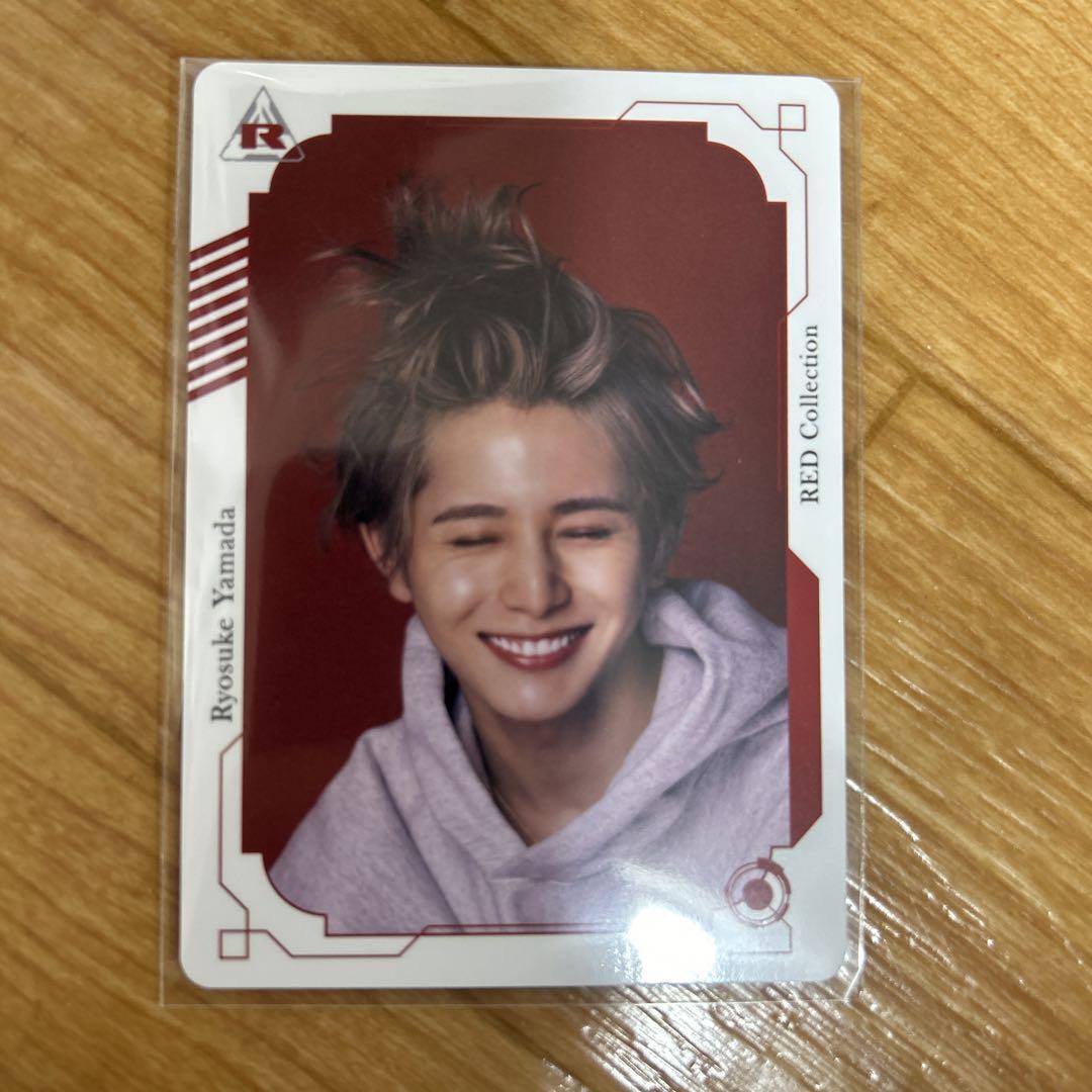 新品未開封】山田涼介 RED ビジュアルカードC トレカ - メルカリ