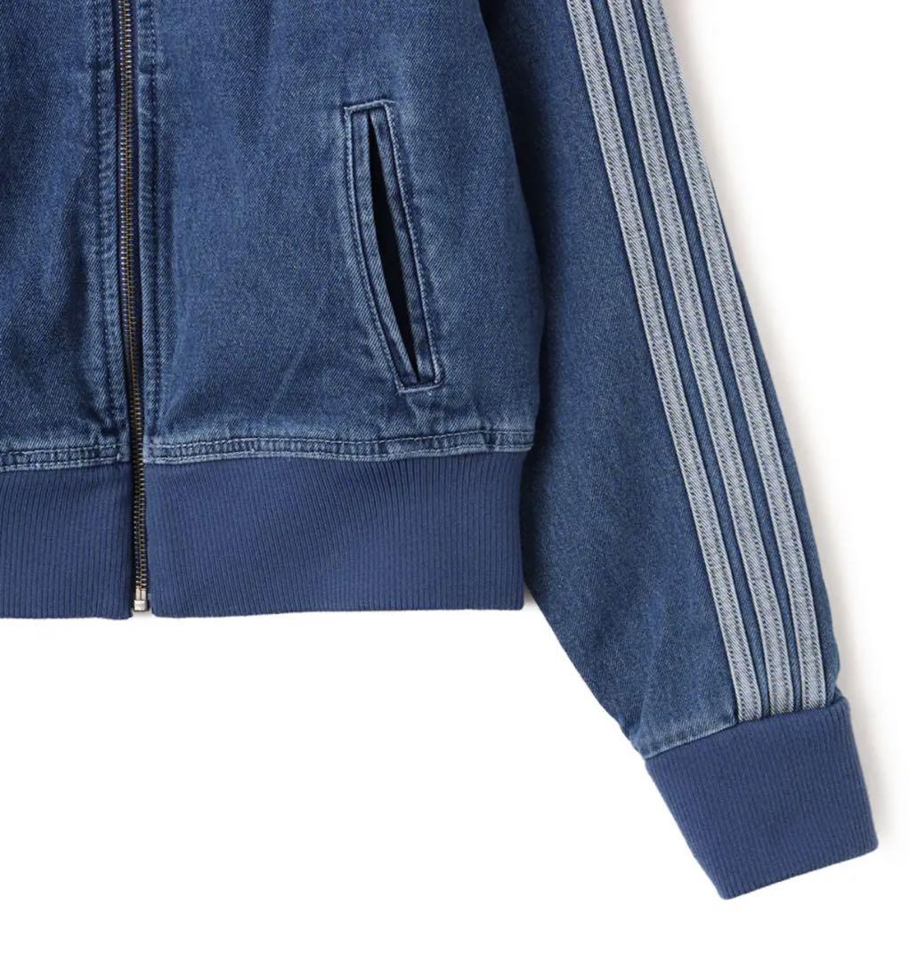 adidasアディカラー デニムレディース アディダス ジャージ トラックトップ