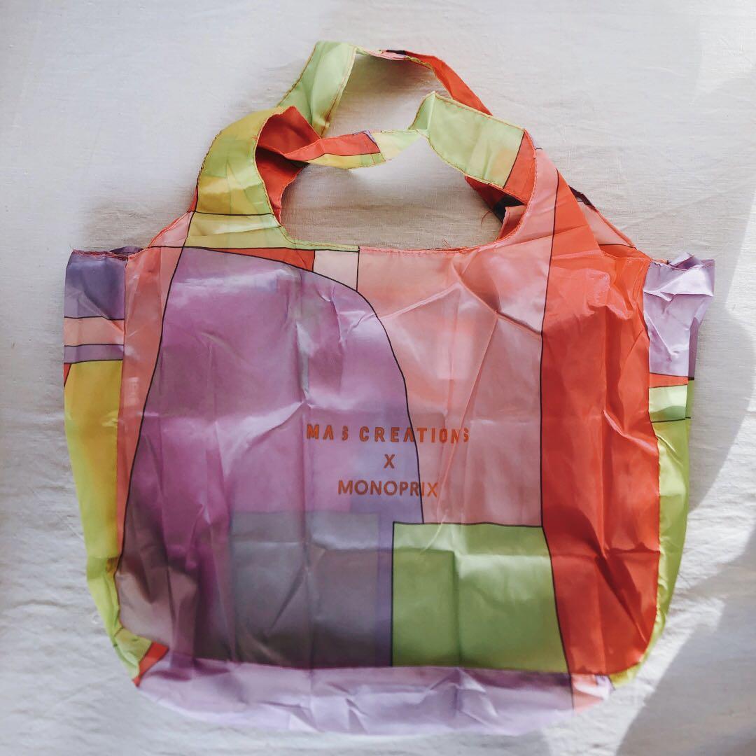 フランス monoprix (モノプリ) トートバッグ 新品 未使用 PARIS MONOPRIX フランス モノプリ エッフェル塔