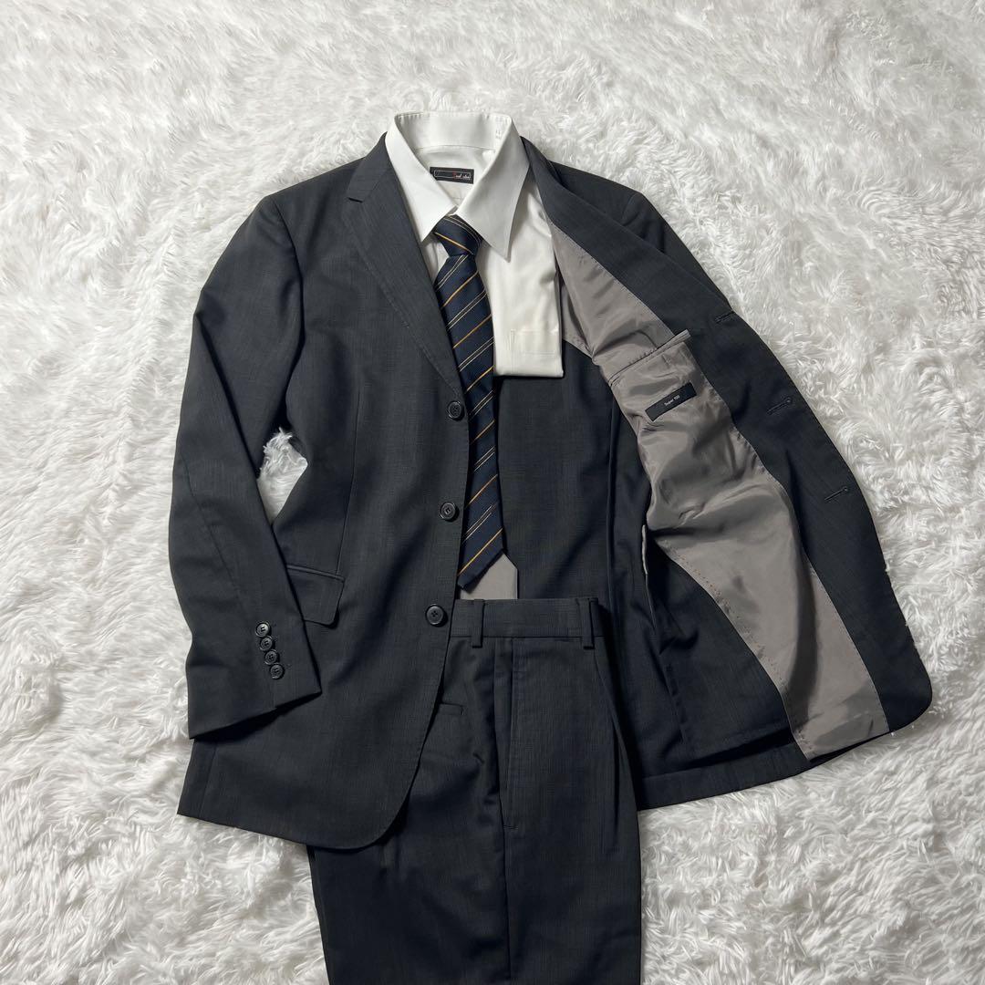 HUGO BOSS ヒューゴボス メンズ　セットアップ　スーツ　Lサイズ　グレー