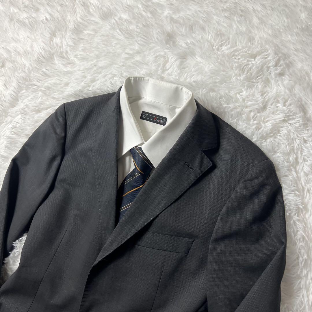 HUGO BOSS ヒューゴボス メンズ　セットアップ　スーツ　Lサイズ　グレー