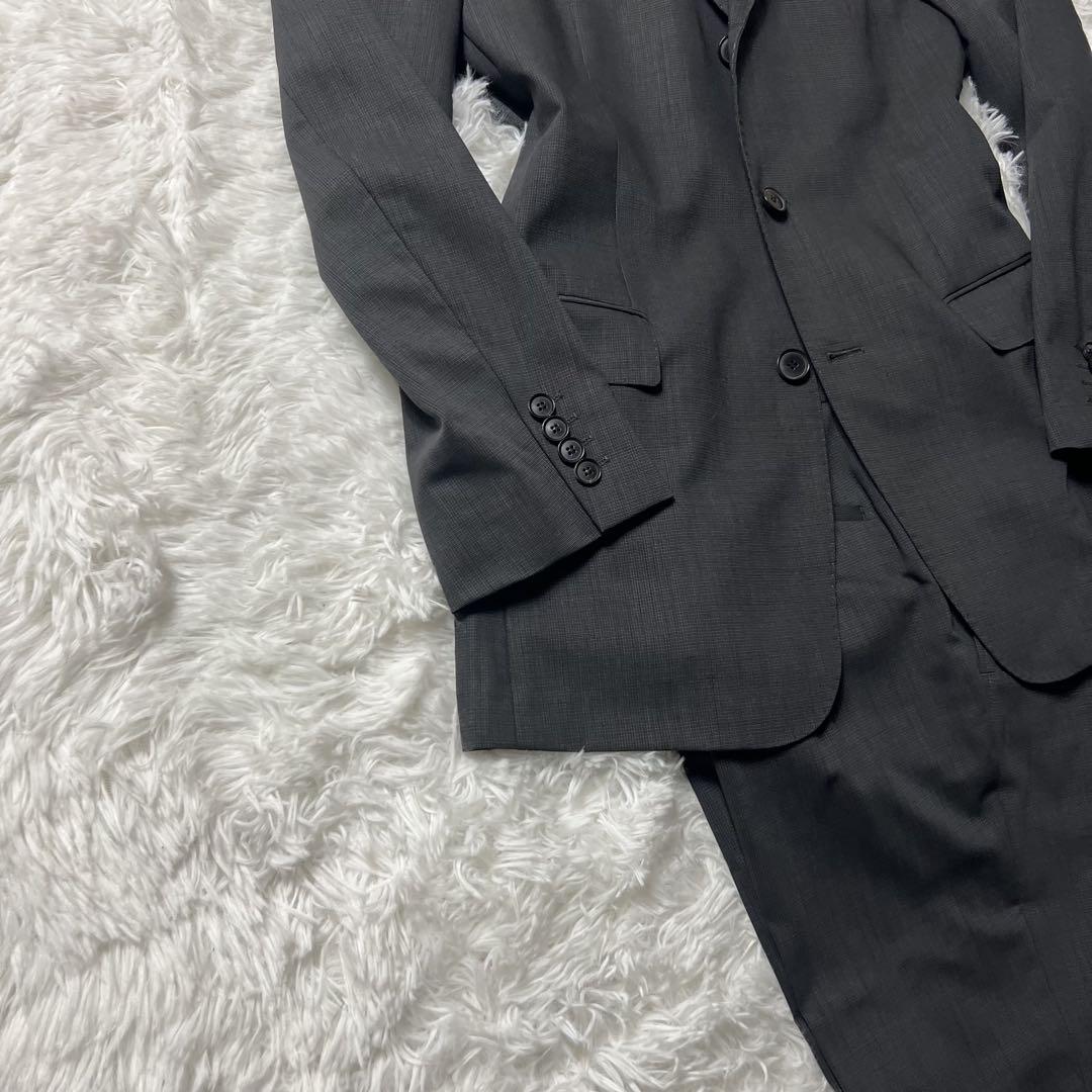 HUGO BOSS ヒューゴボス メンズ　セットアップ　スーツ　Lサイズ　グレー
