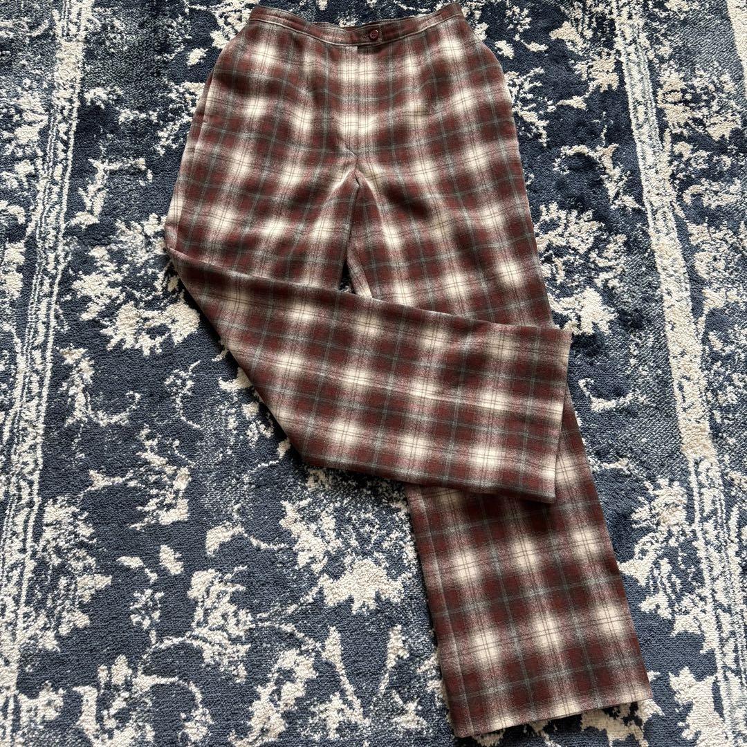 古着　PENDLETON チェックパンツ
