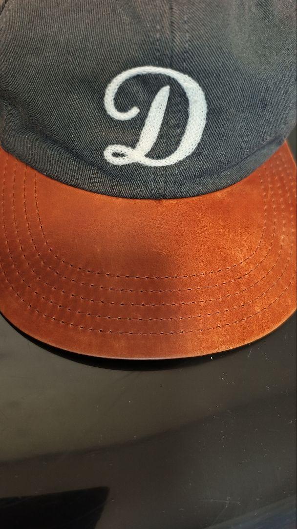帽子 THE H.W DOG&CO. 2TONE LEATHERCOTTON CAP