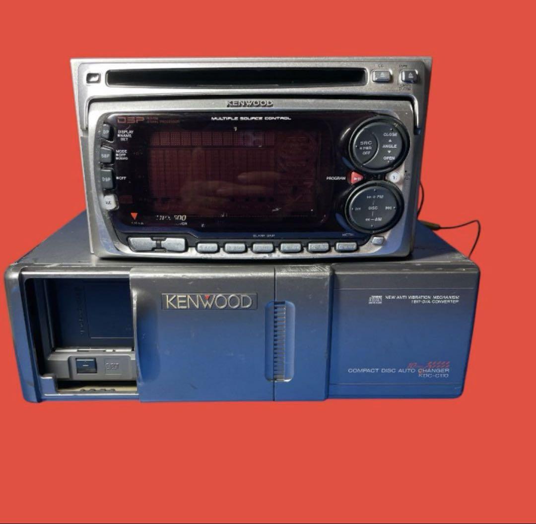 ケンウッド MDX500&CDチェンジャー KDC-C110