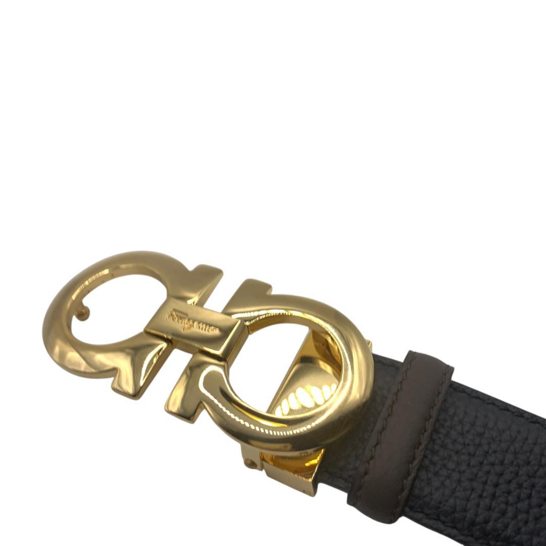 美品Ferragamo フェラガモ ベルト リバーシブル 調整可 最大120cm 美品Ferragamo フェラガモ ベルト リバーシブル 調整可 最大120cm