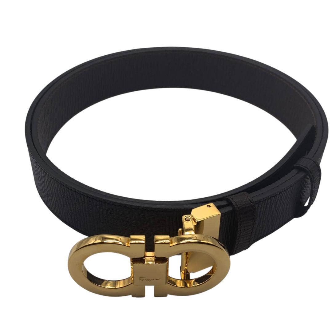 美品Ferragamo フェラガモ ベルト リバーシブル 調整可 最大120cm 美品Ferragamo フェラガモ ベルト リバーシブル 調整可 最大120cm