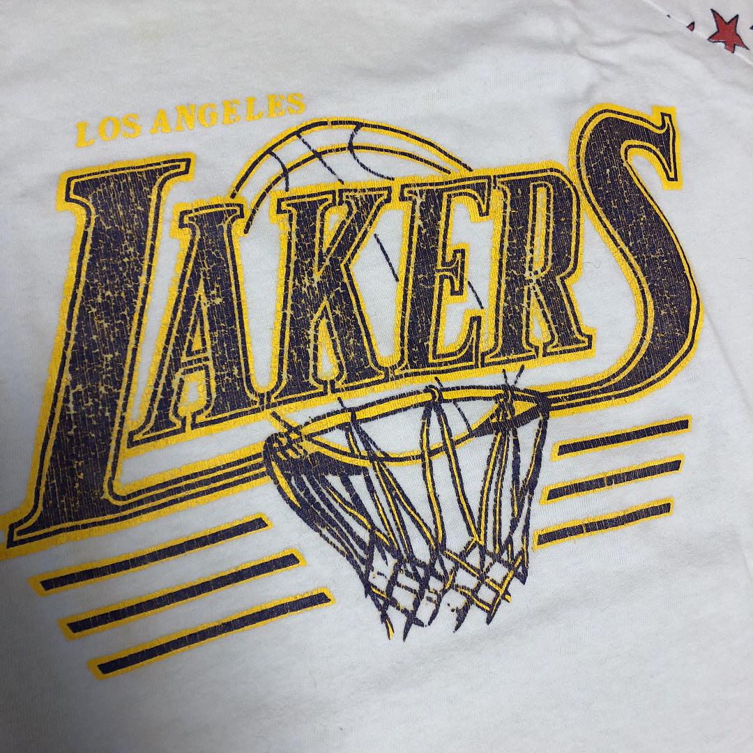 新品HOT 90s 2枚セット ヴィンテージ 6oD8r-m91473622756 レイカーズ Tシャツ 高評価通販