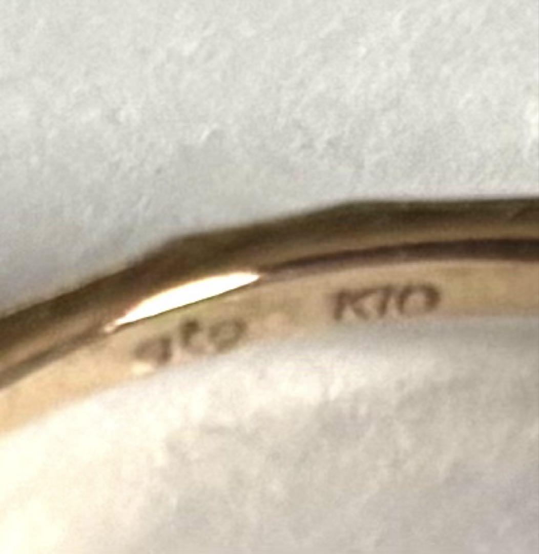 【美品✨️】ete エテ K10 クレールカットリング YG 9号