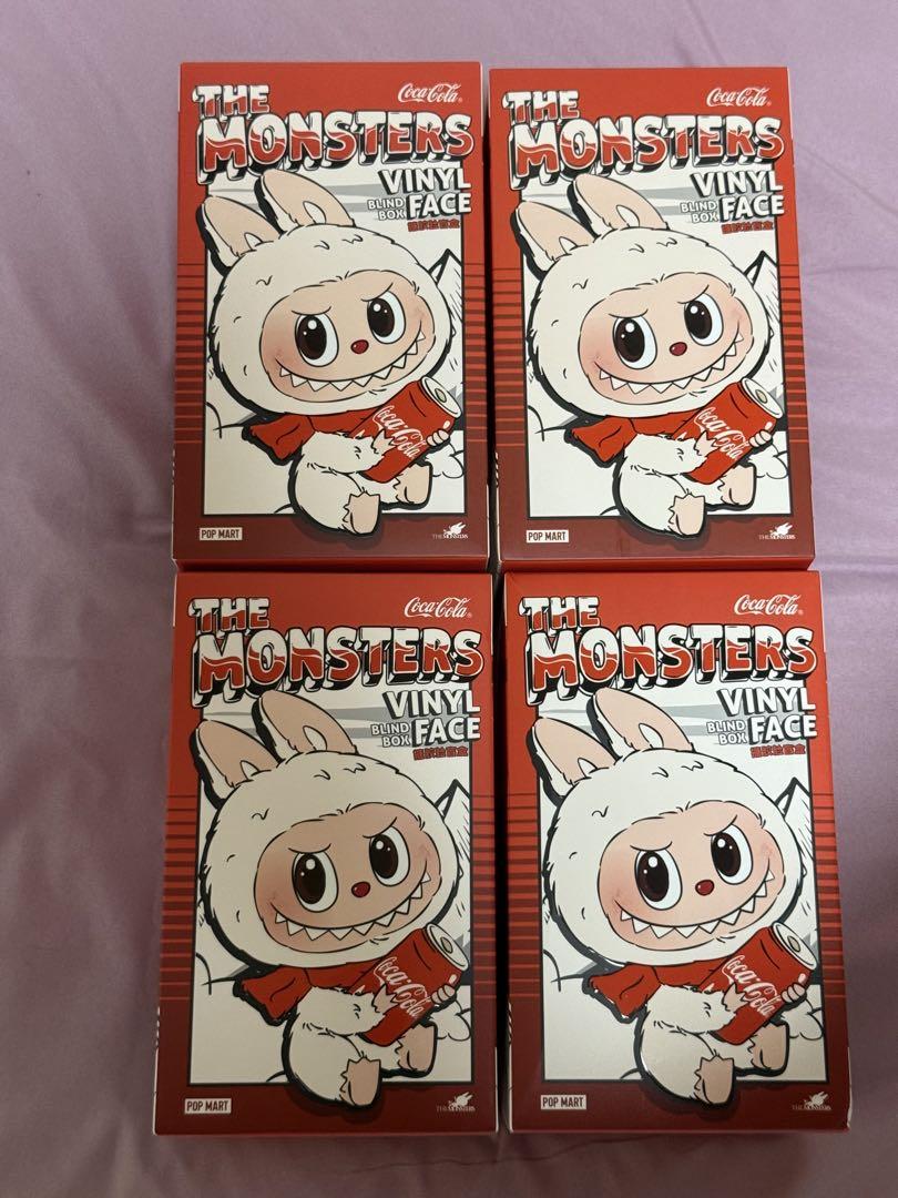 THE MONSTERSコラボ ブラインドボックス フィギュア4個セット