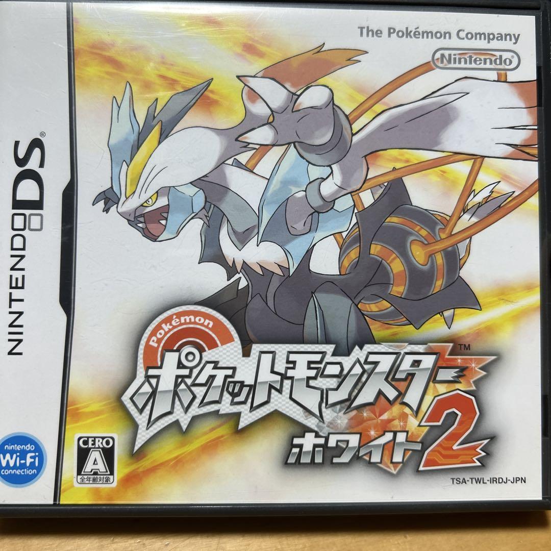 美品】 完品☆DS ☆希少 ポケットモンスター 北米版 ホワイト2