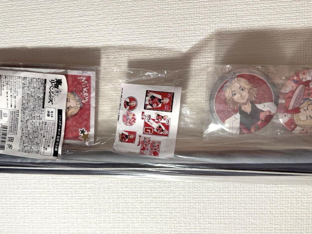 東京リベンジャーズ　 バースデーセット 佐野万次郎　缶バッジ　アクリルスタンド
