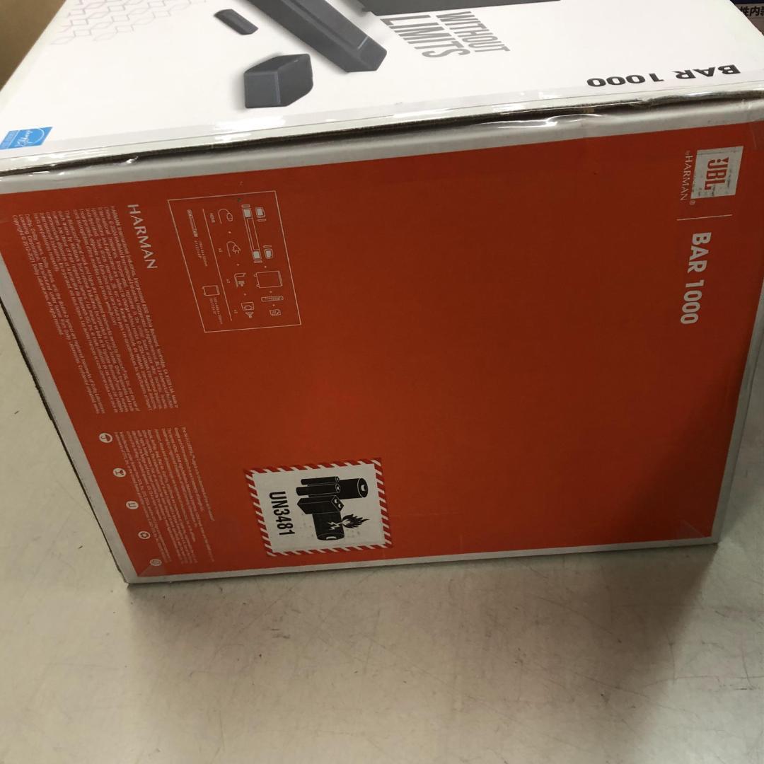 y*o様 未開封 JBL BAR 1000 サウンドバー - メルカリ