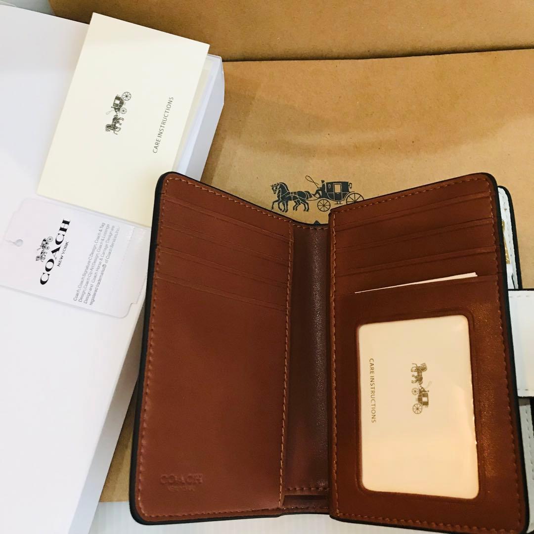 期間限定特別価格期間限定特別価格コーチ折りたたみ財布 可愛いりんご