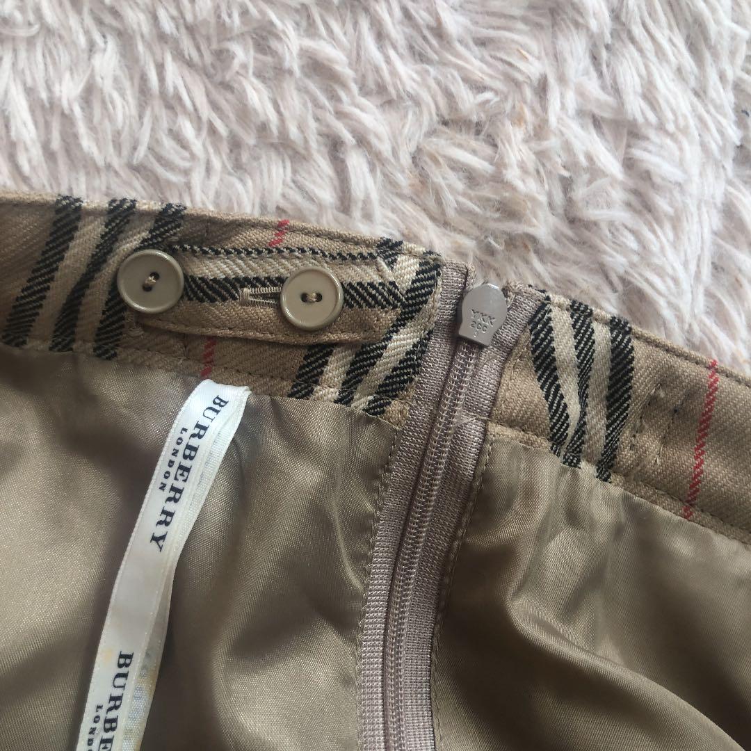 即納HOT スカート バーバリー Burberry XPuWB-m91487651957 膝丈 チェック柄 得価新品