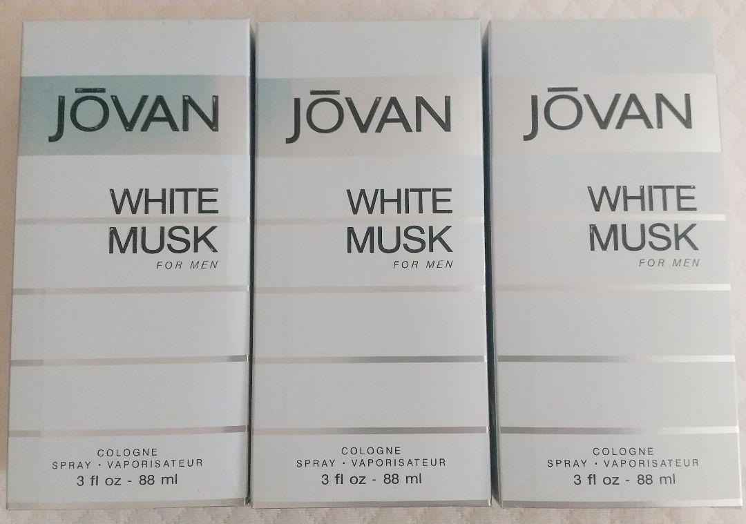 ジョーバン ホワイトムスク フォーメン EDC SP 88ml×3個 香水