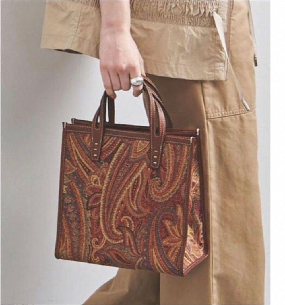 A VACATION / アヴァケーション BOX PAISLEY ORANGE A VACATION / アヴァケーション BOX PAISLEY ORANGE