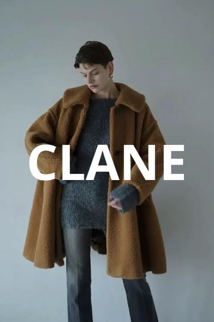ジャケット・アウター CLANE VOLUME FLARE BOA COAT CLANE - ボリューム フレア ボア コート - VOLUME FLARE BOA