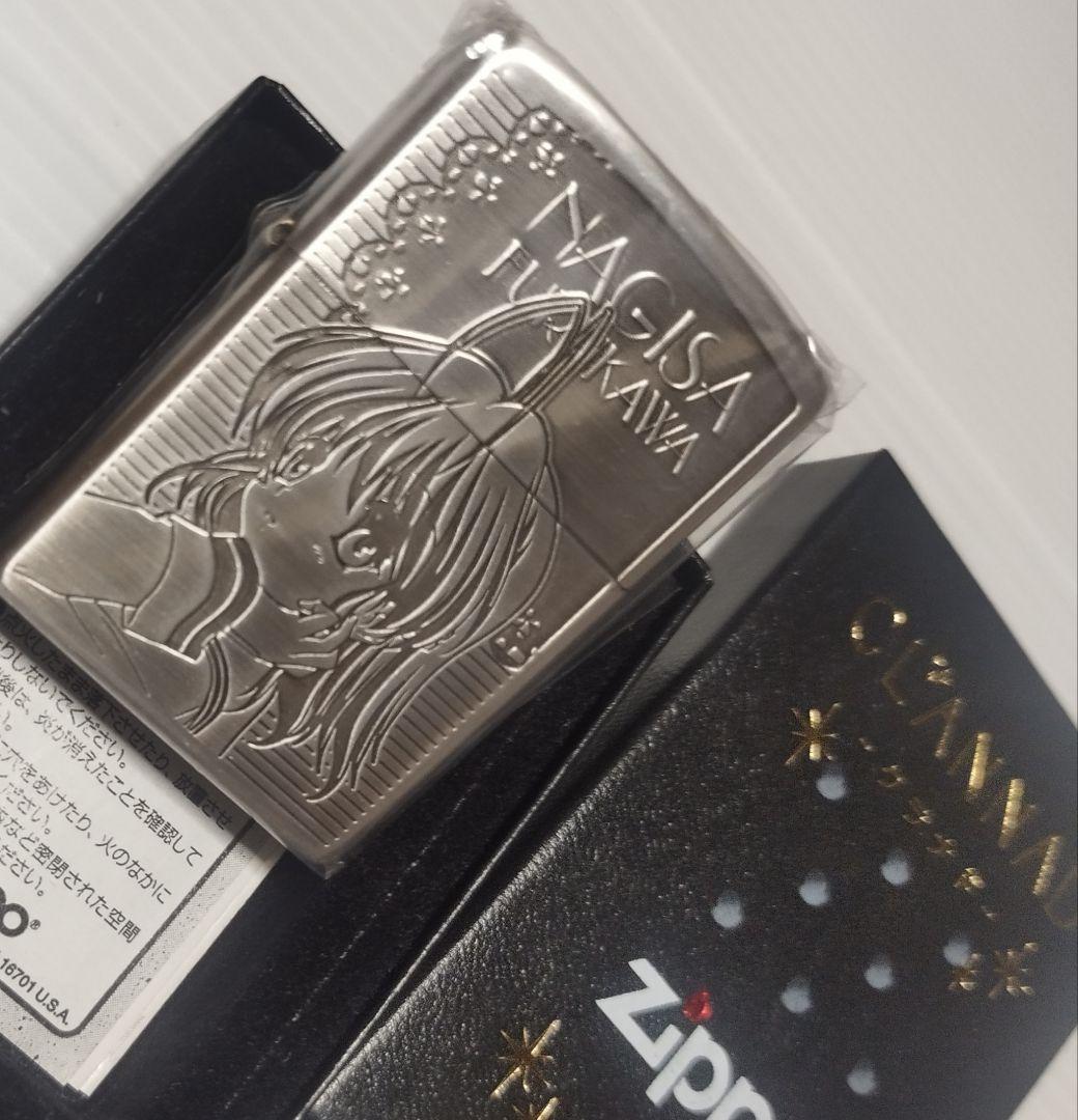 未使用　ZIPPO　CLANNAD　古河　渚　振り返り　2008年製