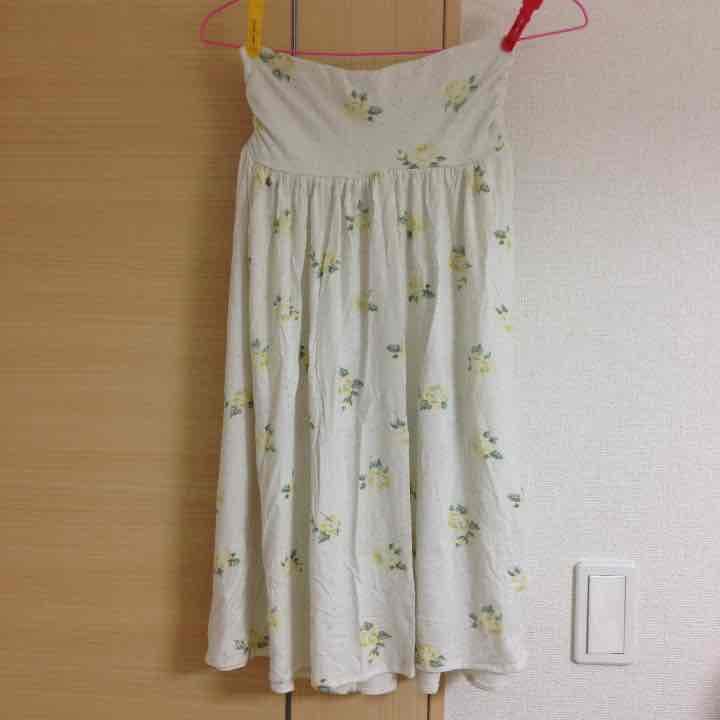 メルカリ 新品未使用 ジェラートピケ ベアトップワンピース スカートにも ルームウェア 1 999 中古や未使用のフリマ