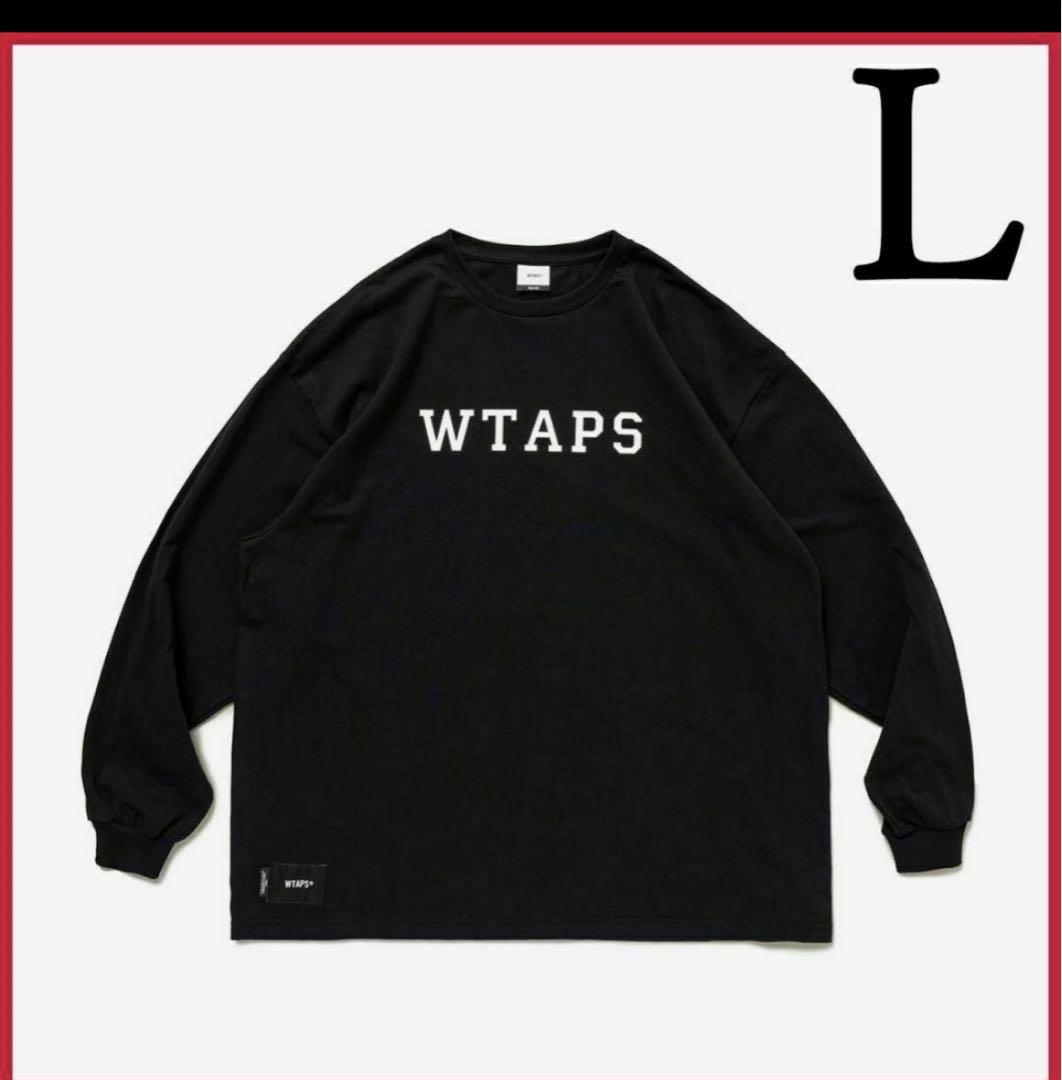 【美品】Wtaps WAFFLE / LS / COTTON.ブラックL(03) WTAPS WAFFLE LS メンズ