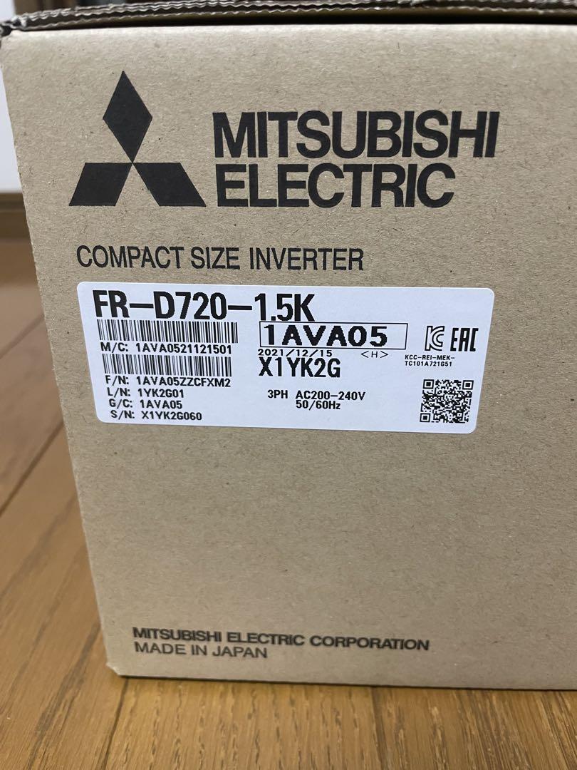MITSUBISHI ELECTRIC インバータFR-D720-1.5K