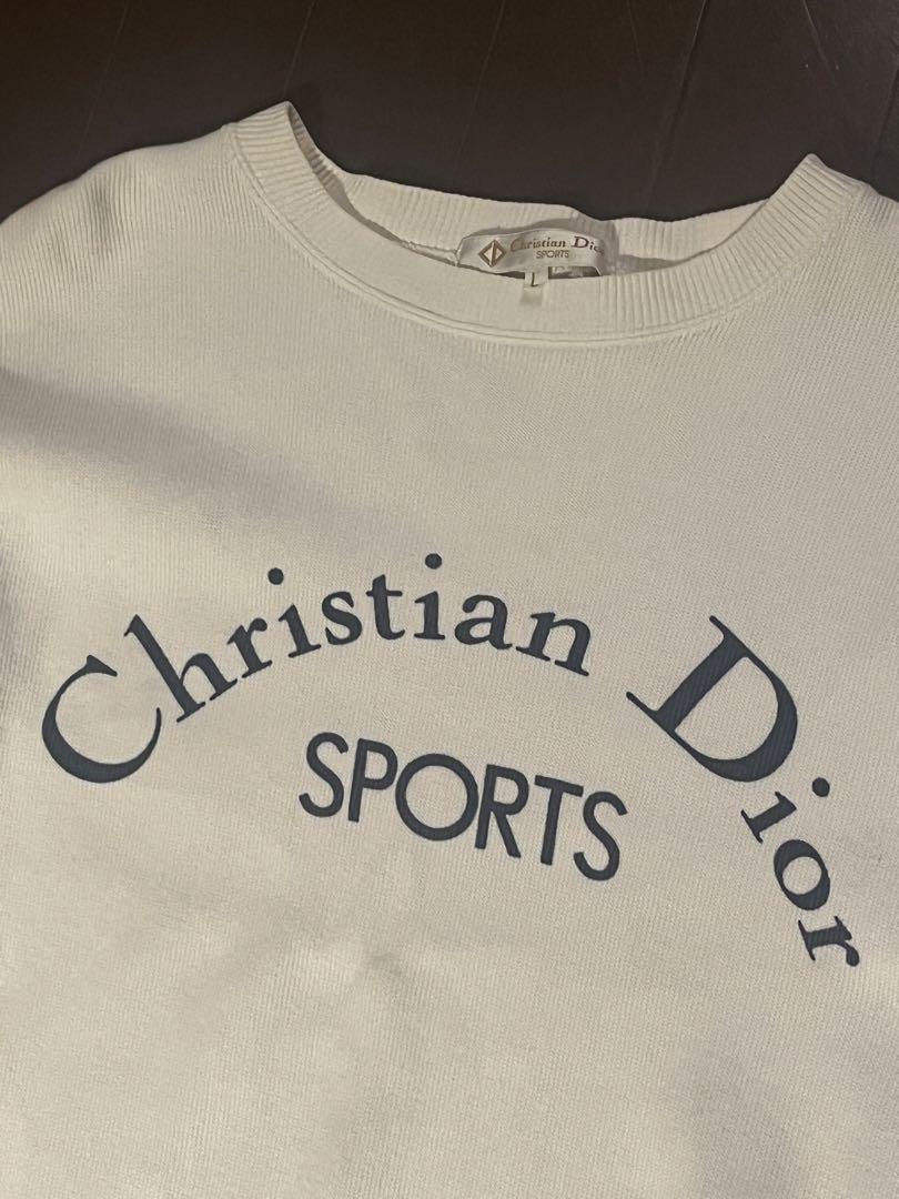 Christian Dior SPORTS スウェット Lサイズ ホワイト