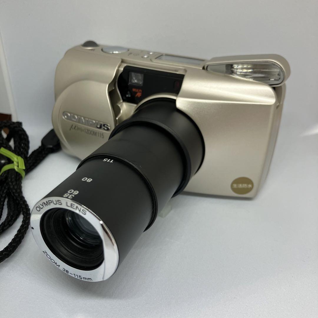 陽葵Olympus ミュー μ[mju:] ZOOM 115 完動品