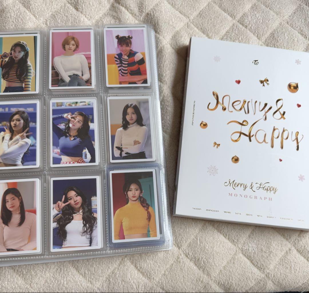 TWICE モノグラフ　merry&happy