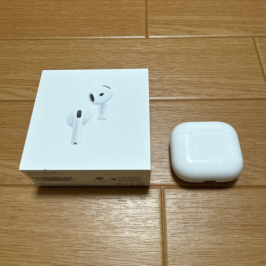 AirPods4本体 充電ケース付き(ANC) - メルカリ