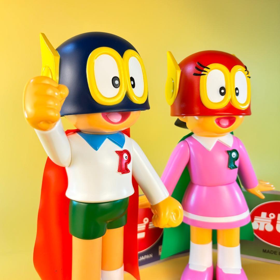 パーマン1号・パーマン2号　ソフビ　ポピー風