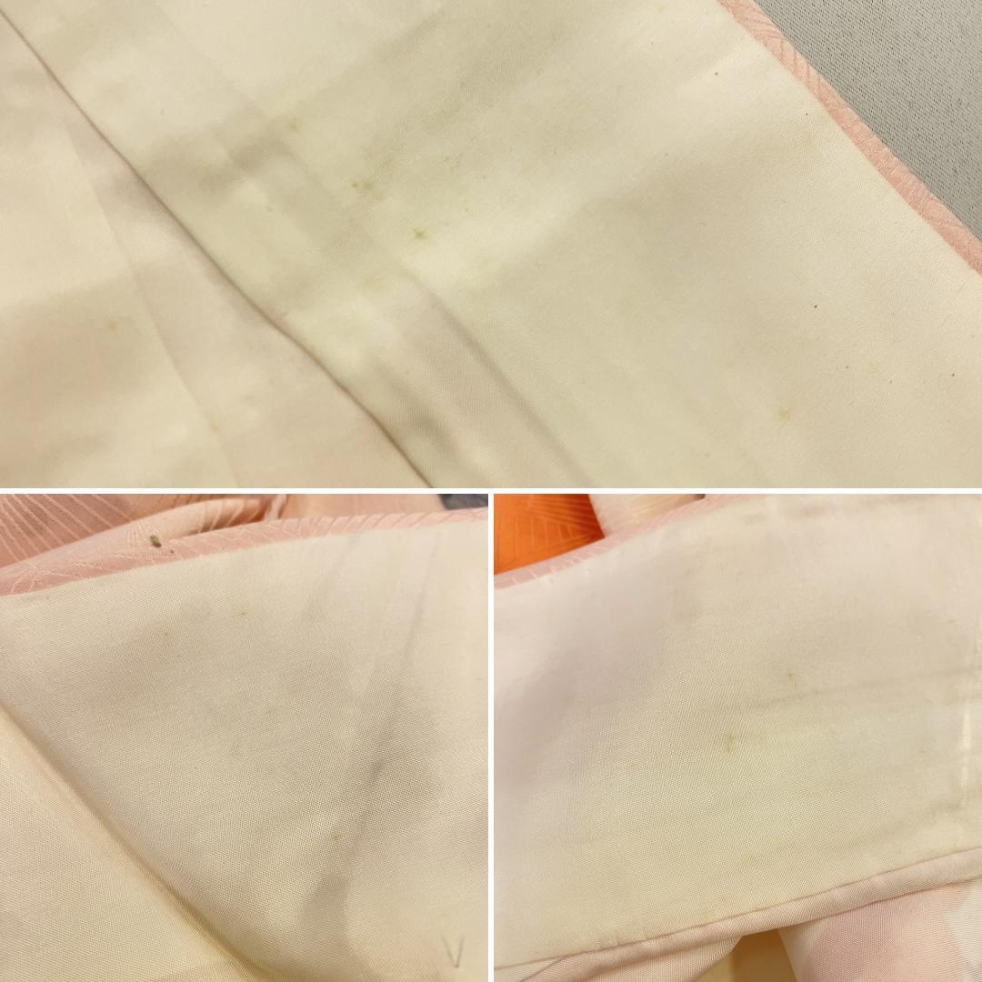 【S1332】着物 振袖 正絹 袷 尾長鳥 梅 松 単品販売 画像11
