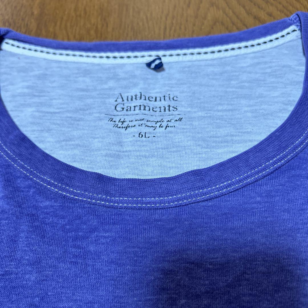メンズTシャツ　(長袖) 6L