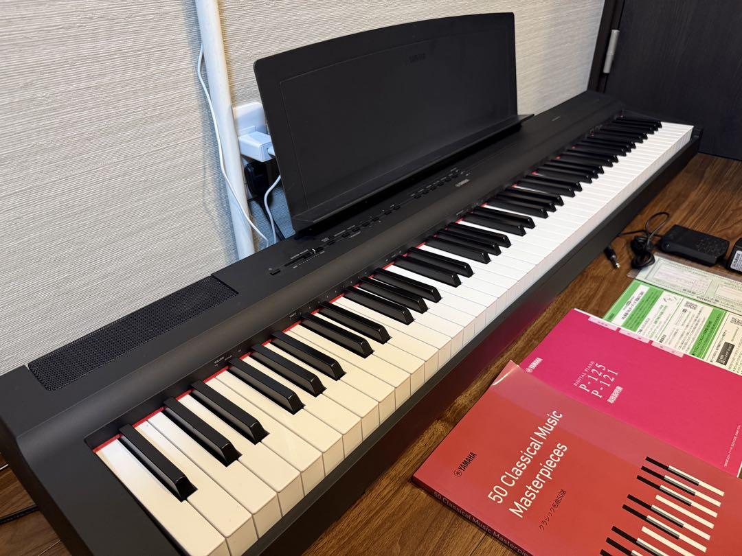YAMAHA 電子ピアノ Pシリーズ 88鍵盤 ブラック P-125B YAMAHA P-125 88鍵盤 電子ピアノ【ヤマハ P125 Pシリーズ