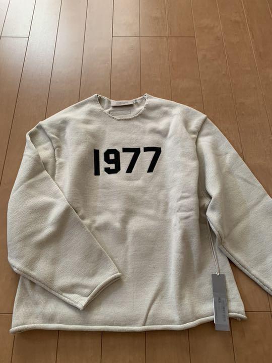 ファッションデザイナー Essentials ベージュ セーター 1977 ニット 買物代行 fog essentials 新品未使用 S ニットセーター ベージュ スウェット