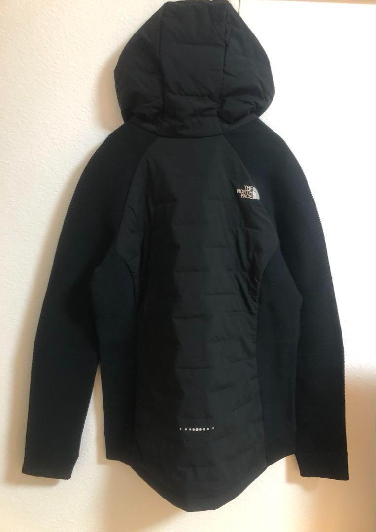 新品⭐️ノースフェイス　レディースフーディー切り替えジャケットパーカー　M 黒