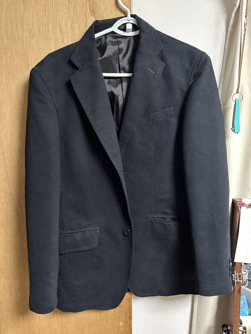 【大幅値下げ】トミーバハマのテーラードジャケット（ネイビーヘザー） D'HOMME A HOMME ネイビー テーラードジャケット M - メルカリ