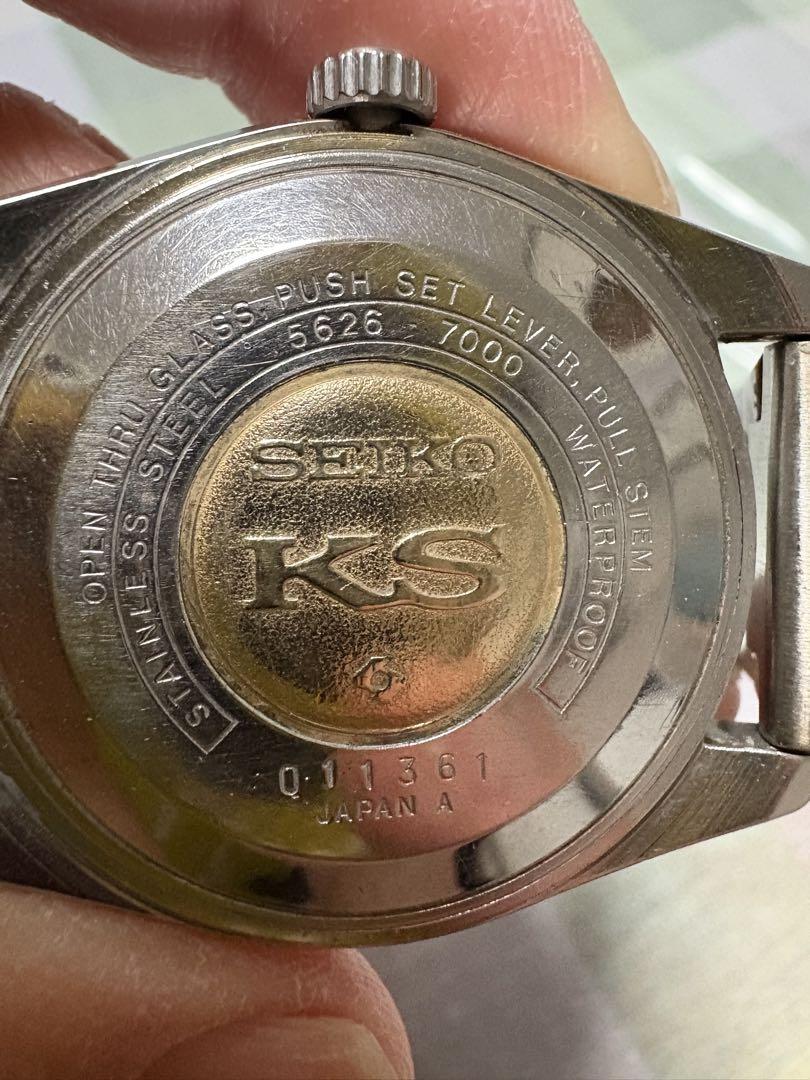 SEIKO KS HI-BEAT 自動巻き ステンレス