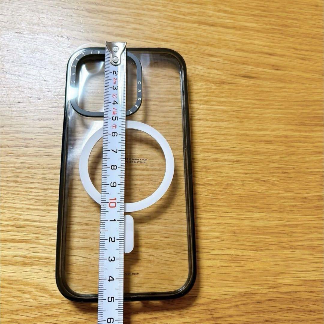 CASETiFY コンパクト iPhone 14 Pro ブラック　スマホケース
