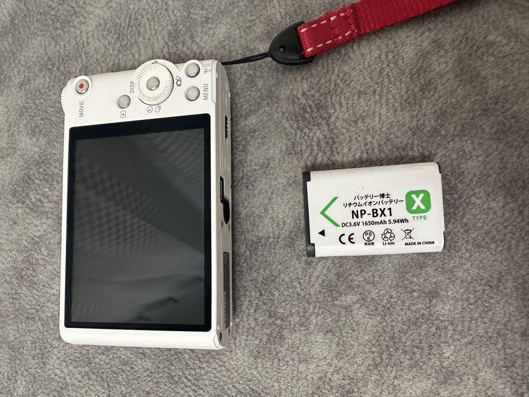 SONY デジタルカメラ ホワイト DSC-WX350