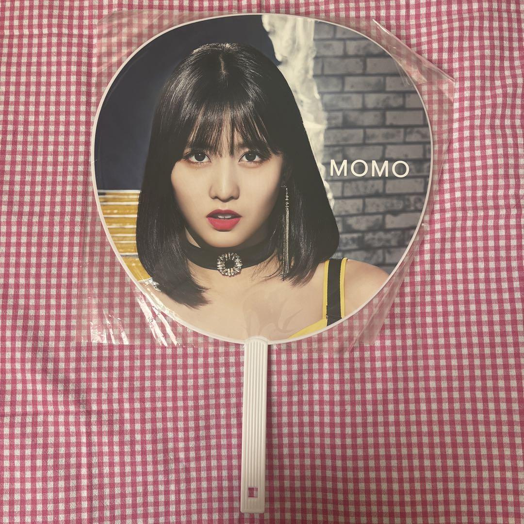 TWICE モモ うちわ 2点セット