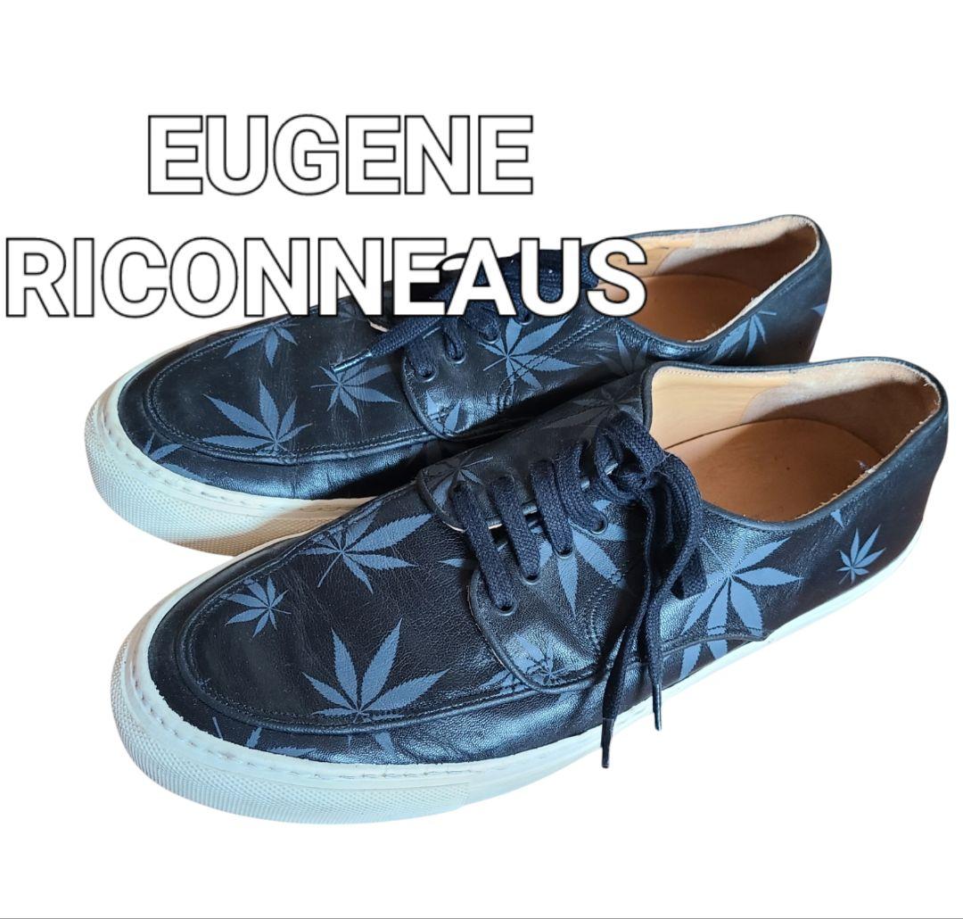 EUGENE RICONNEAUS ヘンププリント スニーカー